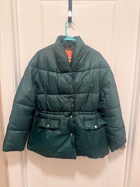 Screw puffer jacket